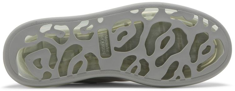 Alexander McQueen Oversized Sneaker Silver Iridescent