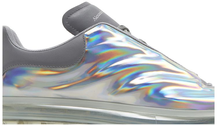 Alexander McQueen Oversized Sneaker Silver Iridescent