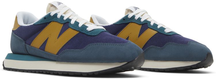 New Balance 237 Mountain Teal Gold Moss