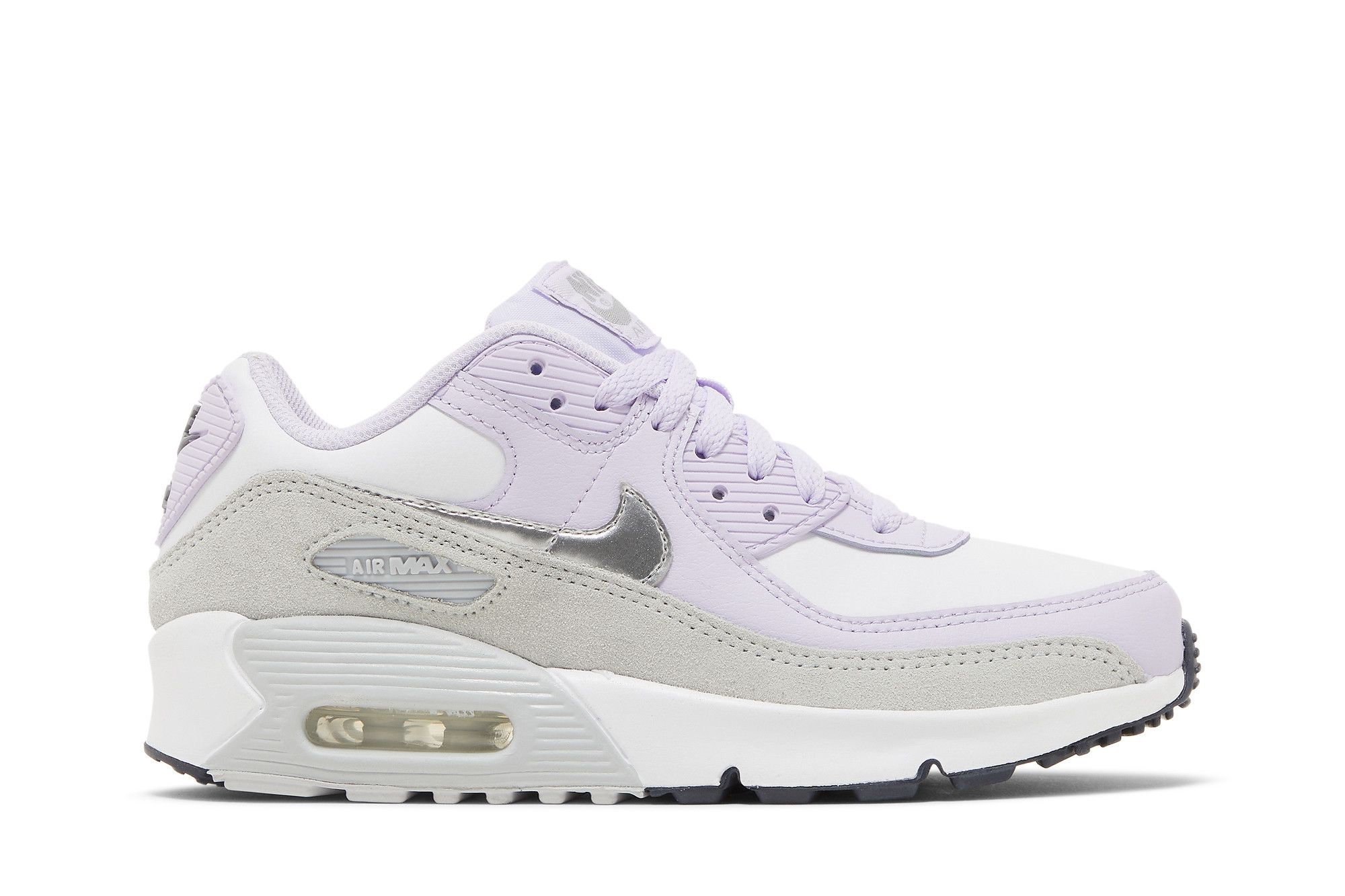 Buy Air Max 90 Leather GS Violet Frost CD6864 123 GOAT UK