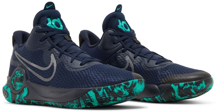 KD Trey 5 IX Obsidian Clear Emerald