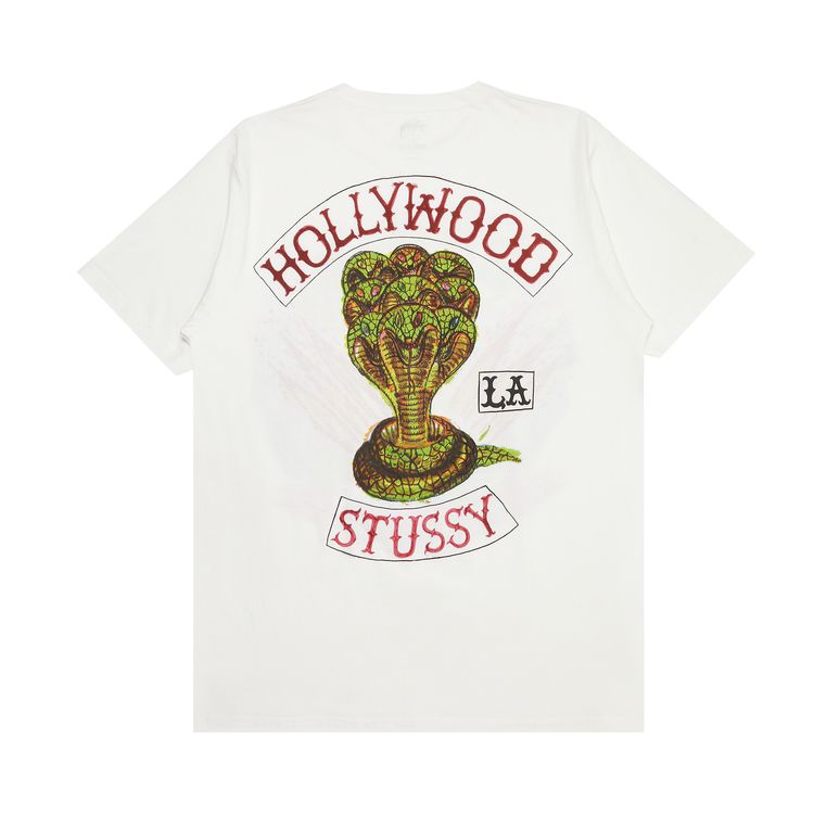 Stussy JJ Villard Hollywood Tee White