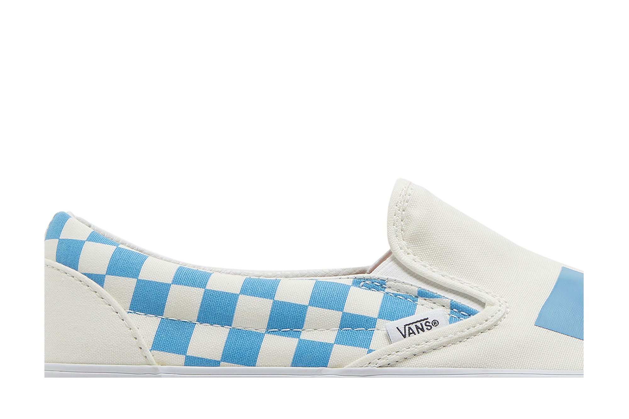 Buy MOCA x Classic Slip On Checkerboard Cyan VN000XG88MY GOAT CA