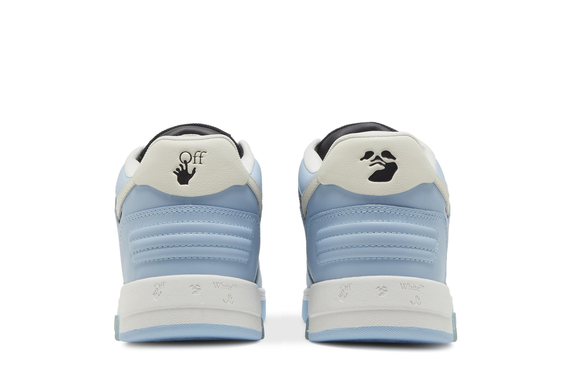 Buy Off-White Out of Office 'Light Blue Black' - OMIA189F22LEA001