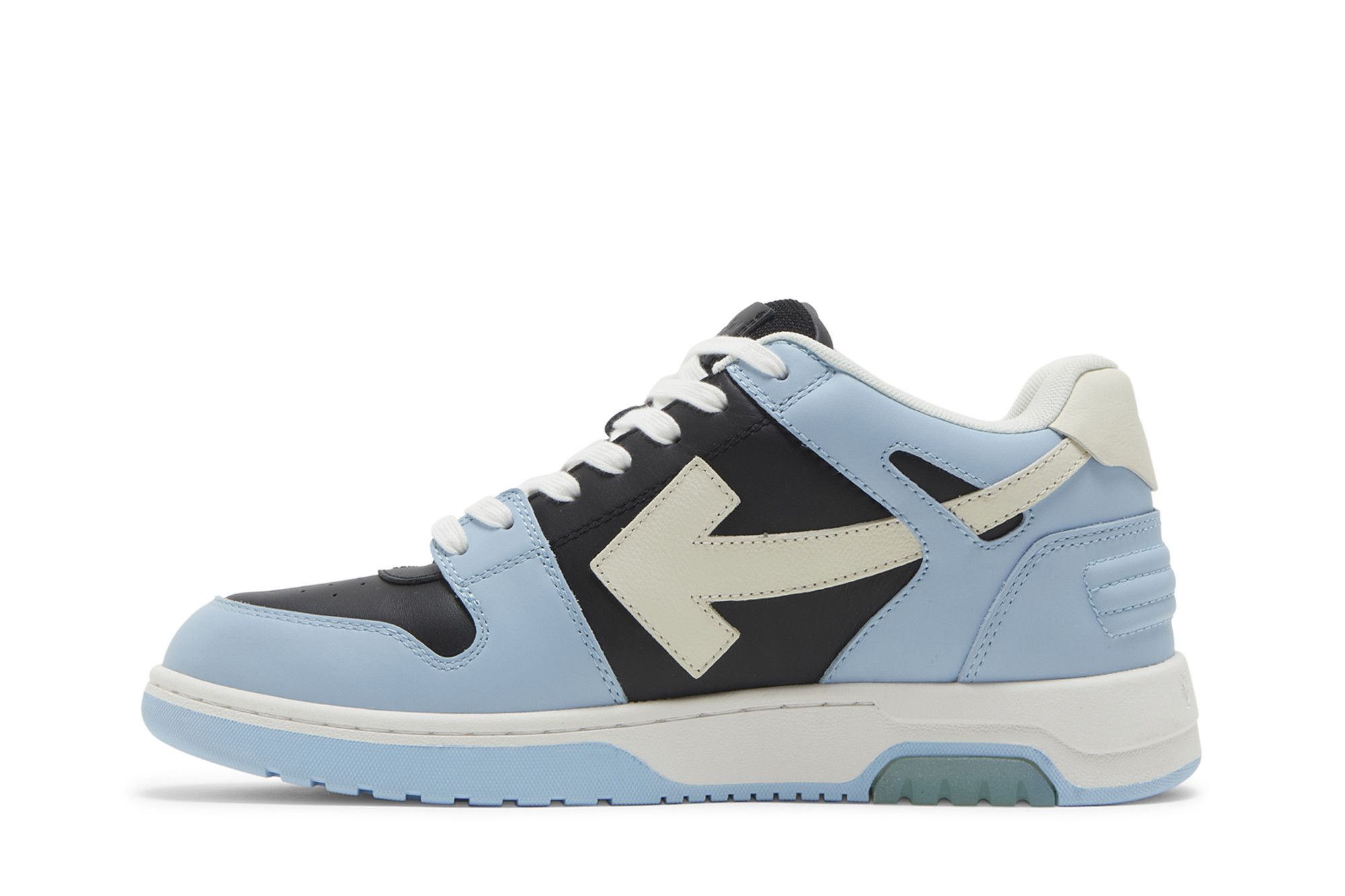 Buy Off-White Out of Office 'Light Blue Black' - OMIA189F22LEA001