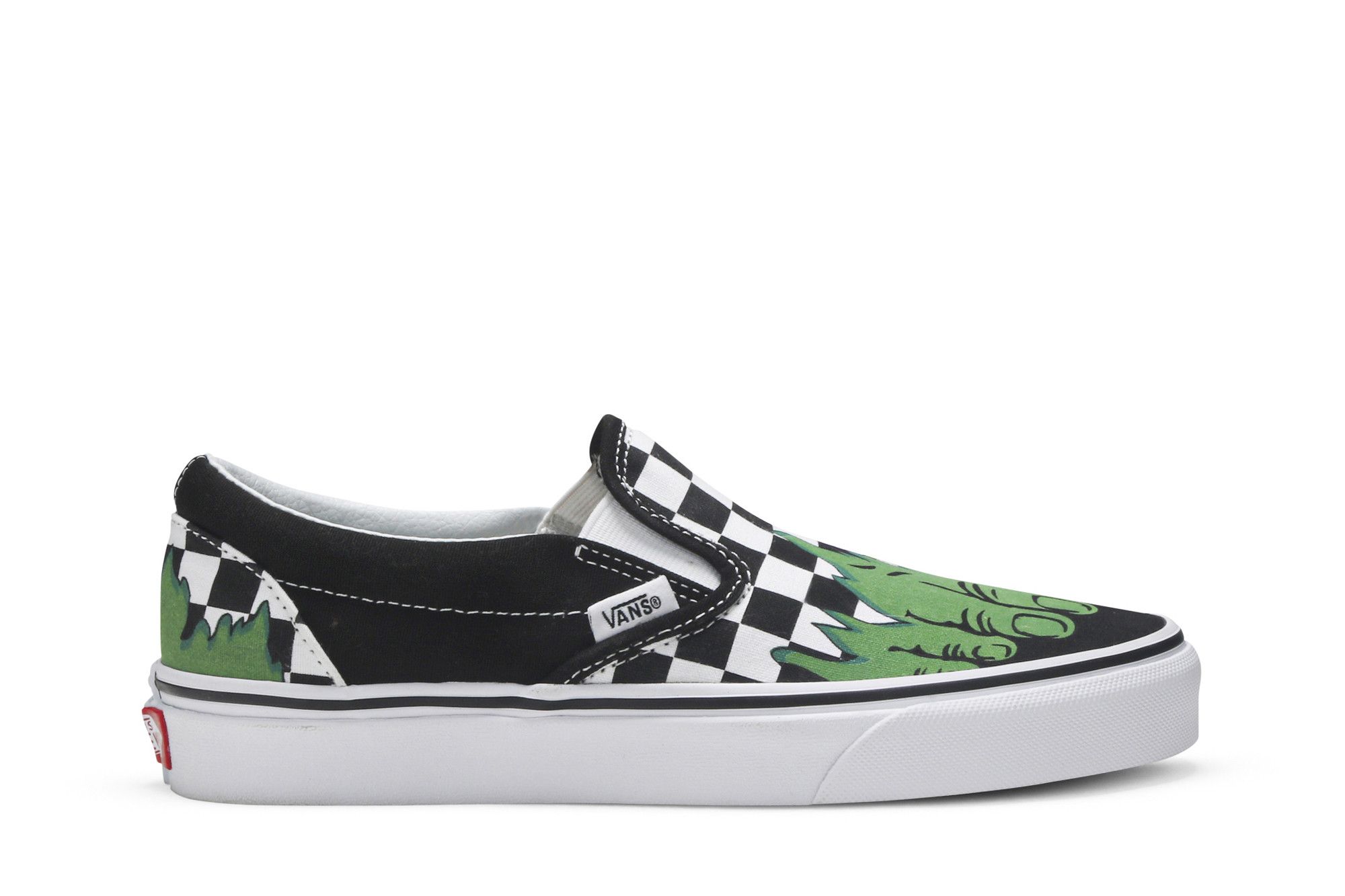 Buy Marvel x Classic Slip On Hulk VN0A38F7U44 GOAT