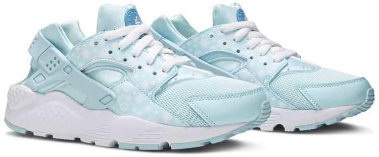 Nike Huarache Run Print GS Blue Lagoon