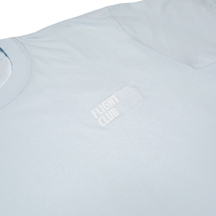 Flight Club Streak Logo Tee Baby BlueWhite