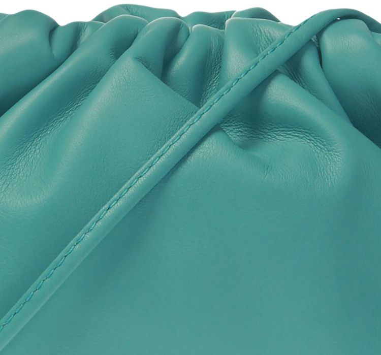 Bottega Veneta Mini Pouch Bag Linoleum Silver