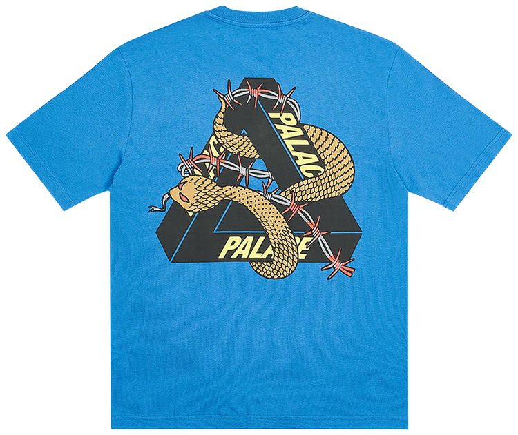 Palace Hesh Mit Fresh T Shirt Blue