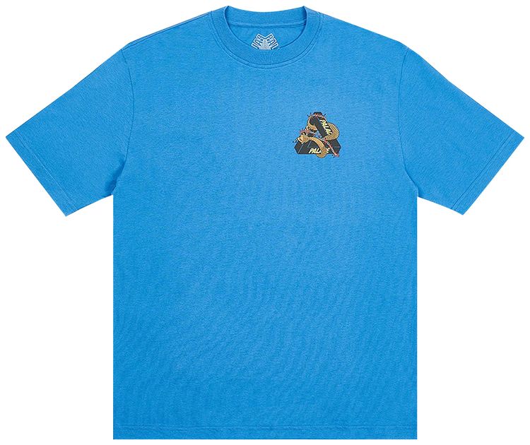 Palace Hesh Mit Fresh T Shirt Blue