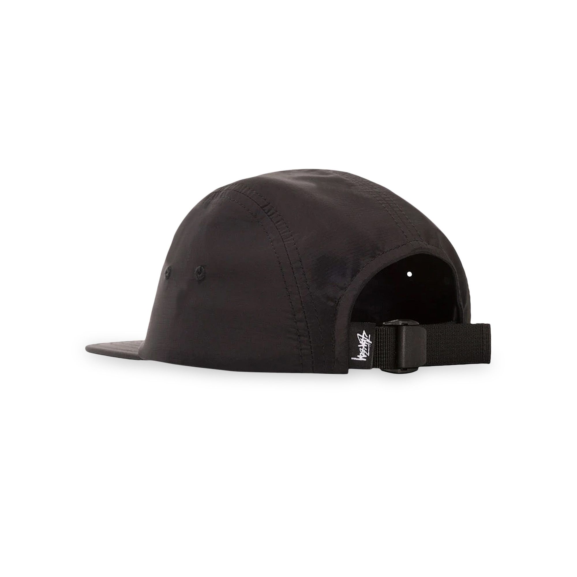 Buy Stussy Stock Nylon Ripstop Camp Cap Black 132982 BLAC GOAT UK