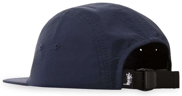 Stussy Stock Nylon Ripstop Camp Cap Blue