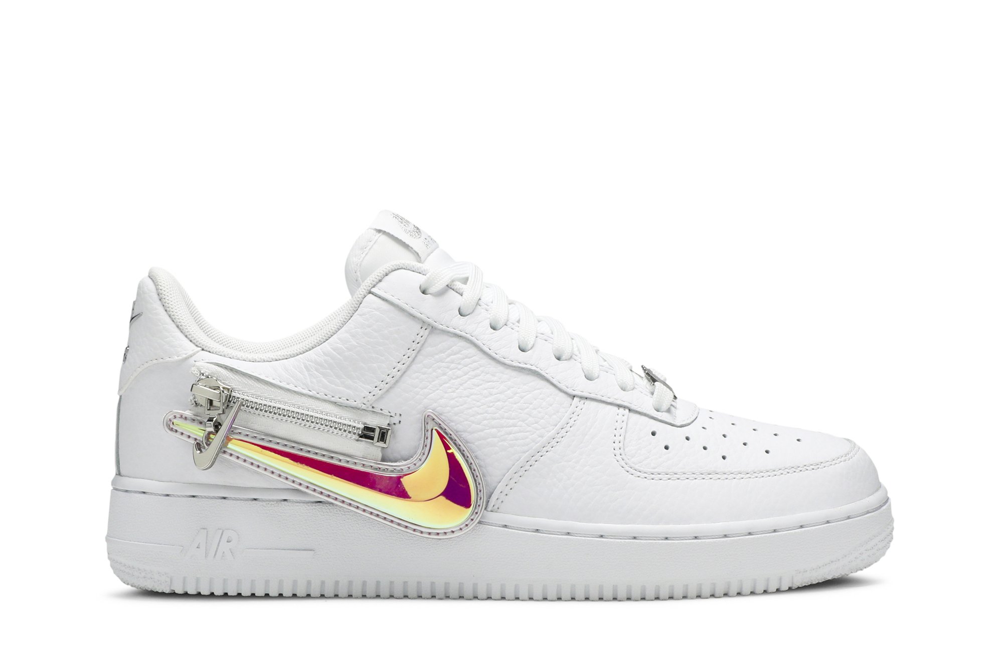 Buy Air Force 1 '07 Premium 'Zip Swoosh - White' - CW6558 100 | GOAT