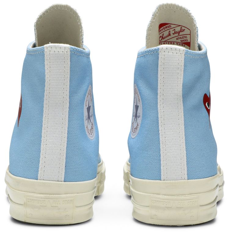 Comme des Garcons PLAY x Converse Chuck 70 High Bright Blue