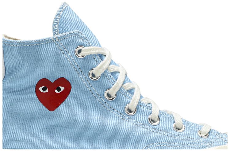 Comme des Garcons PLAY x Converse Chuck 70 High Bright Blue