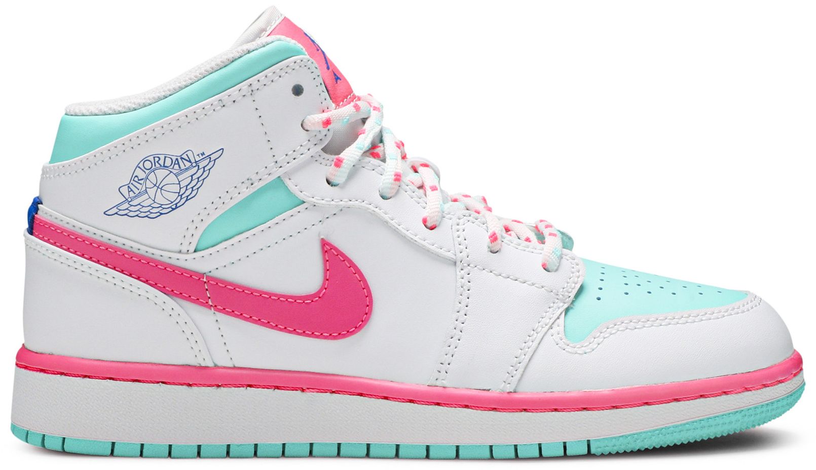 digital pink jordan ones