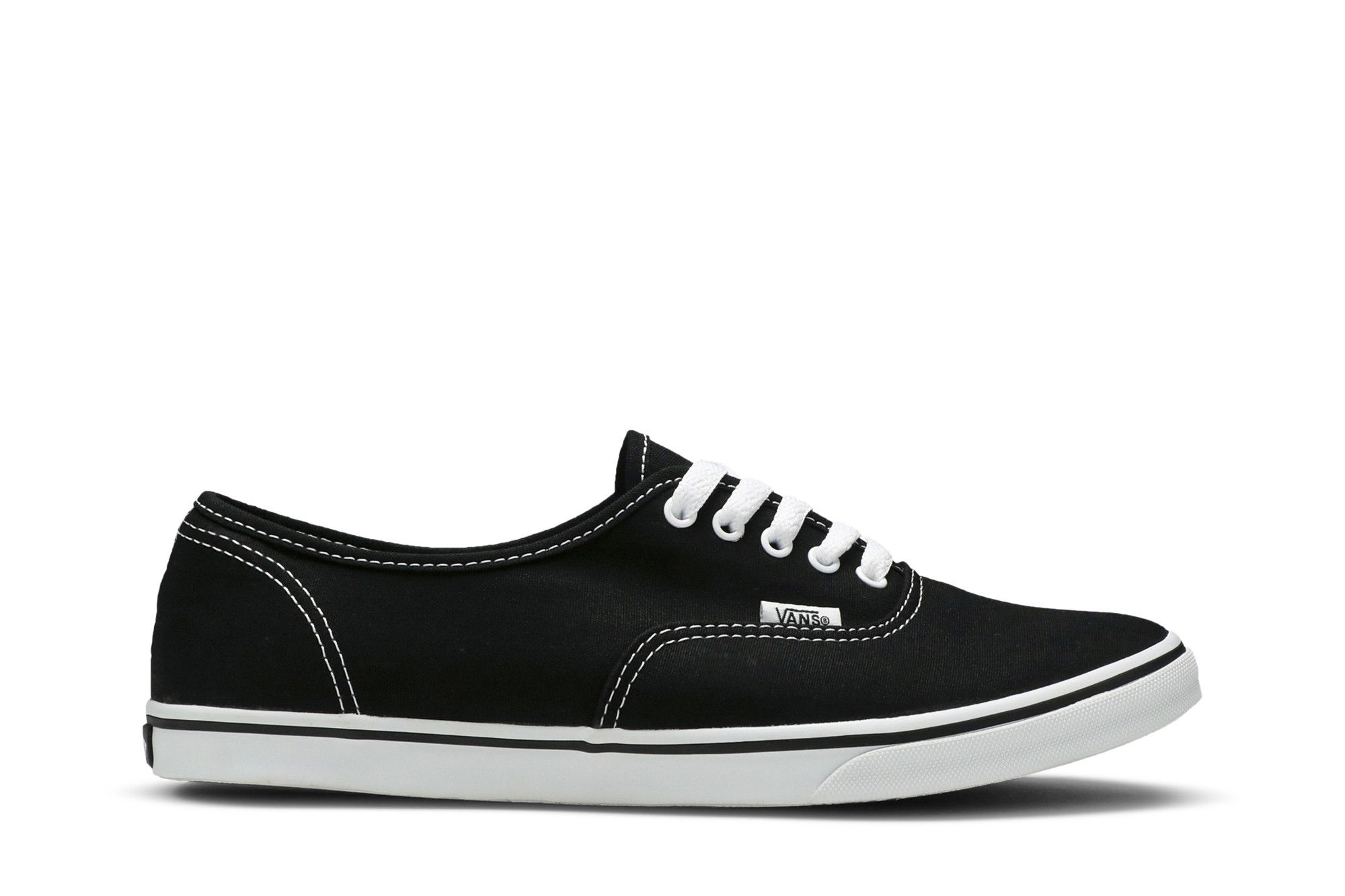 Vans authentic lo pro black true white 2025