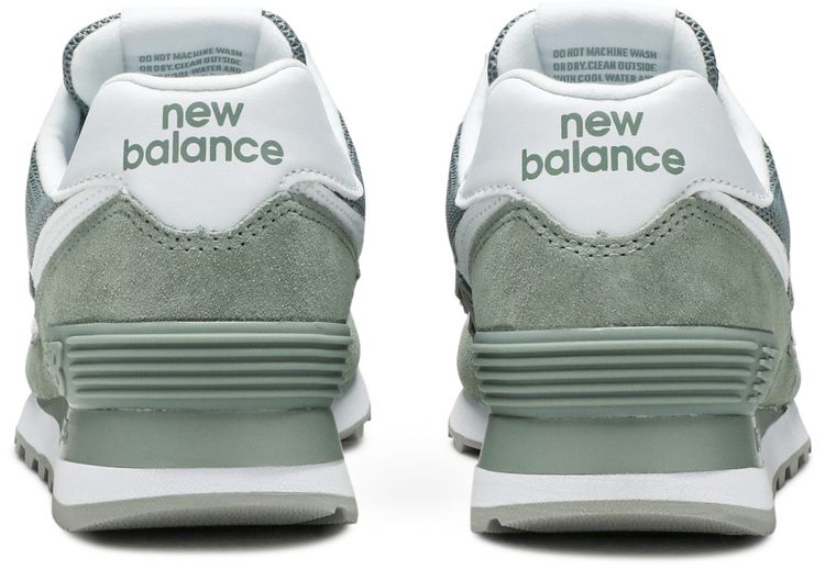 New Balance Wmns 574 Green White