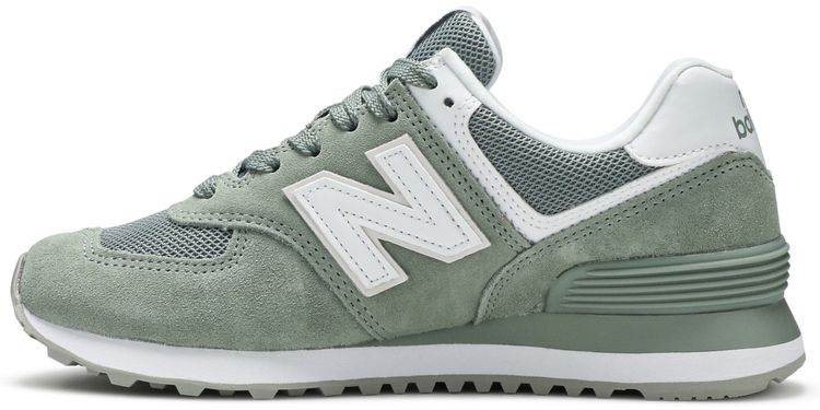 New Balance Wmns 574 Green White