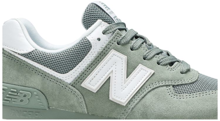 New Balance Wmns 574 Green White