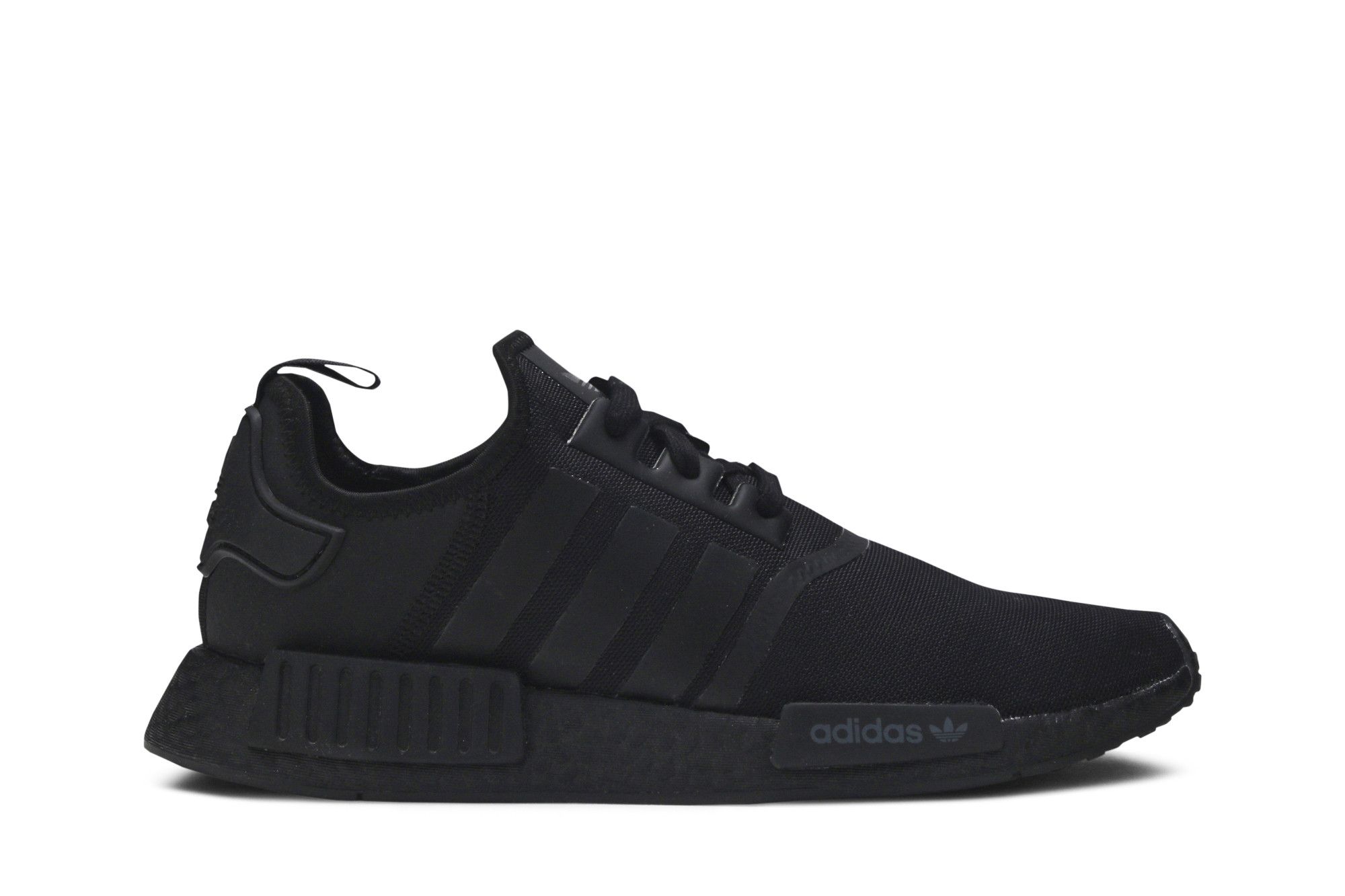 Adidas originals nmd r1 all black hot sale