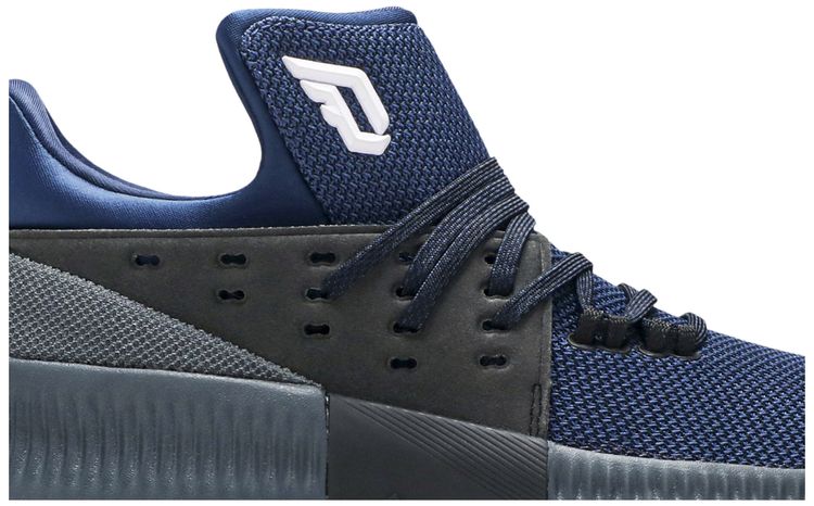Adidas D Lillard 3 J Utility Black Mystery Blue