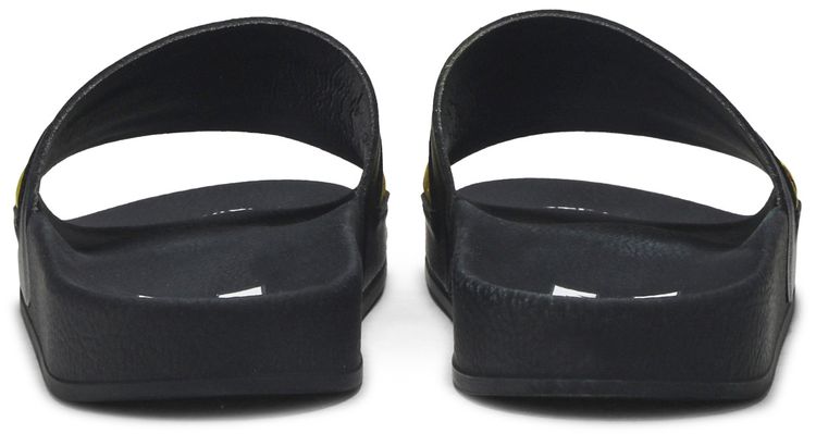 Off White Industrial Sliders Black Yellow FW 2019