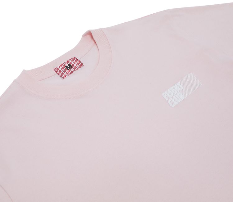 Flight Club Streak Logo Tee Baby PinkWhite