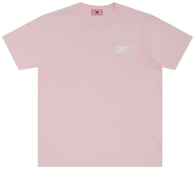 Flight Club Streak Logo Tee Baby PinkWhite