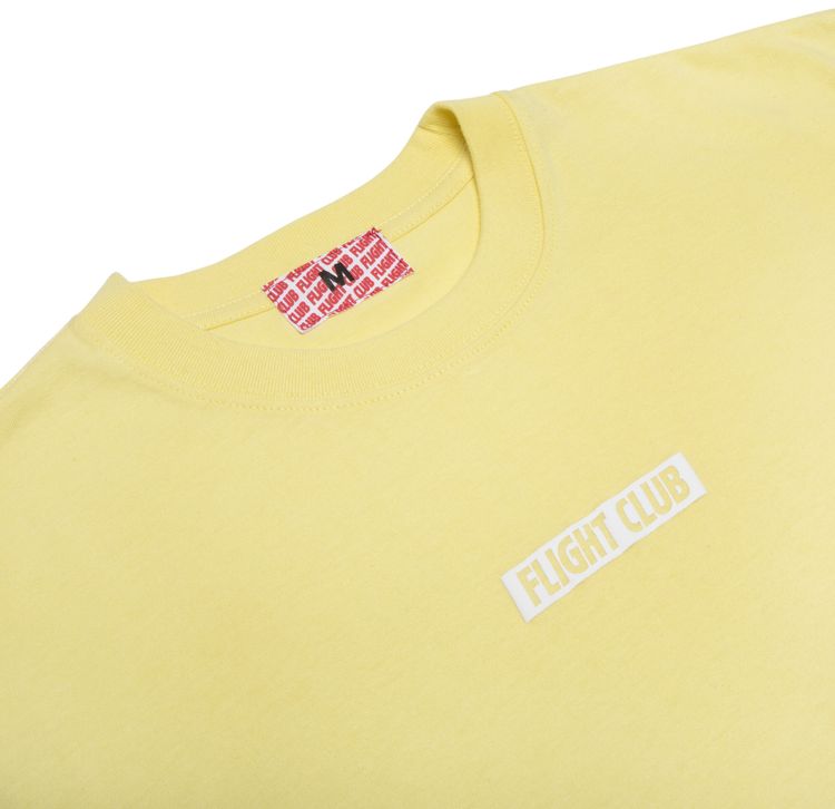 Flight Club Slant Logo Tee Baby YellowWhite