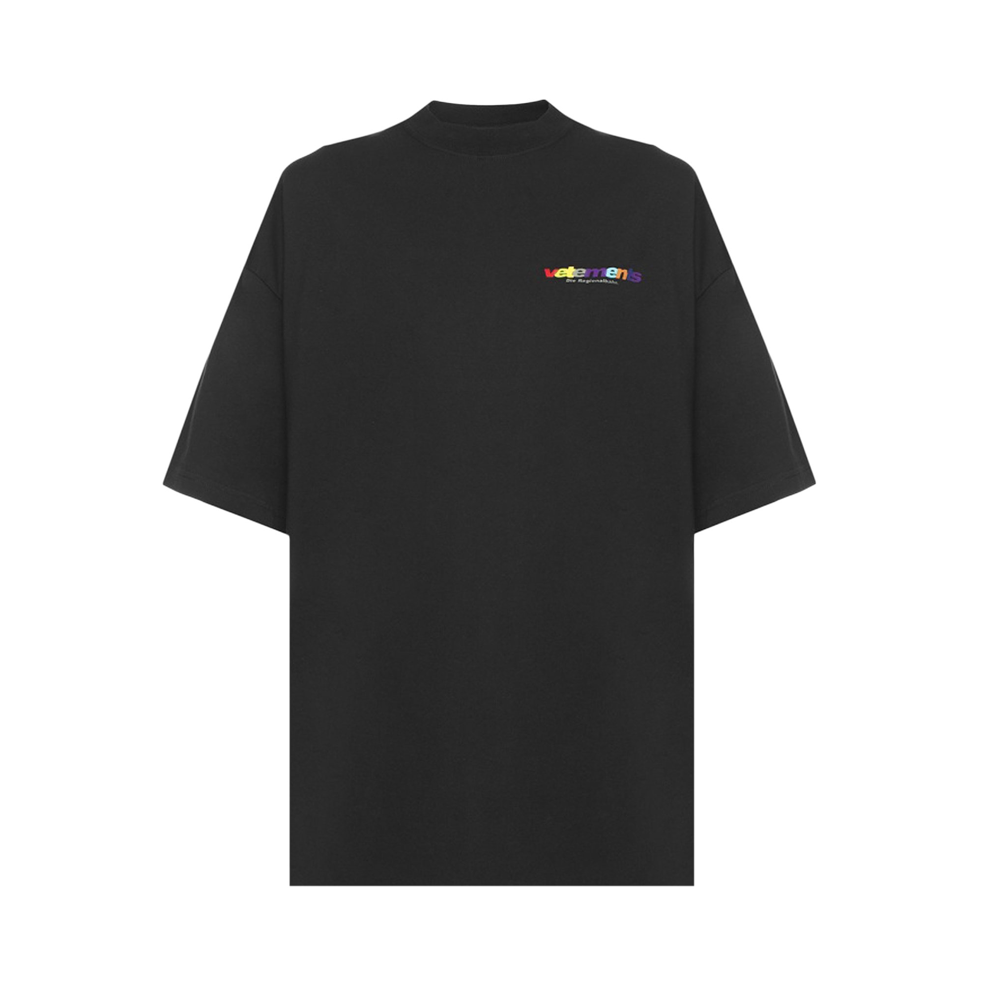 Buy Vetements Regionalbahn T-Shirt 'Black' - WSS18TR6 | GOAT