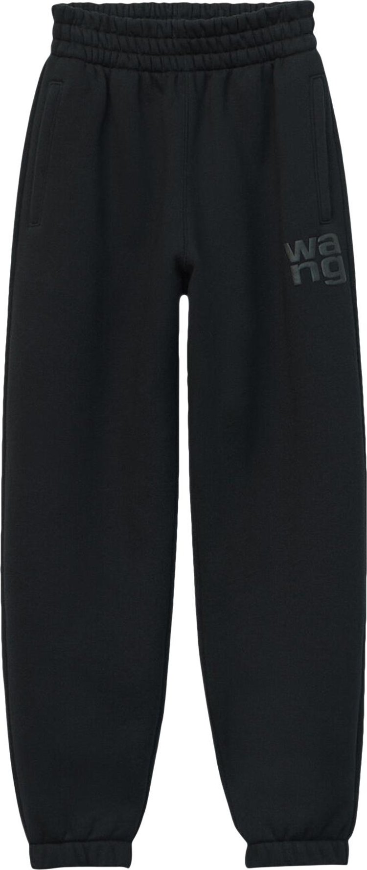 T by Alexander Wang Foundation Terry Classic Logo Sweatpant 'Black'