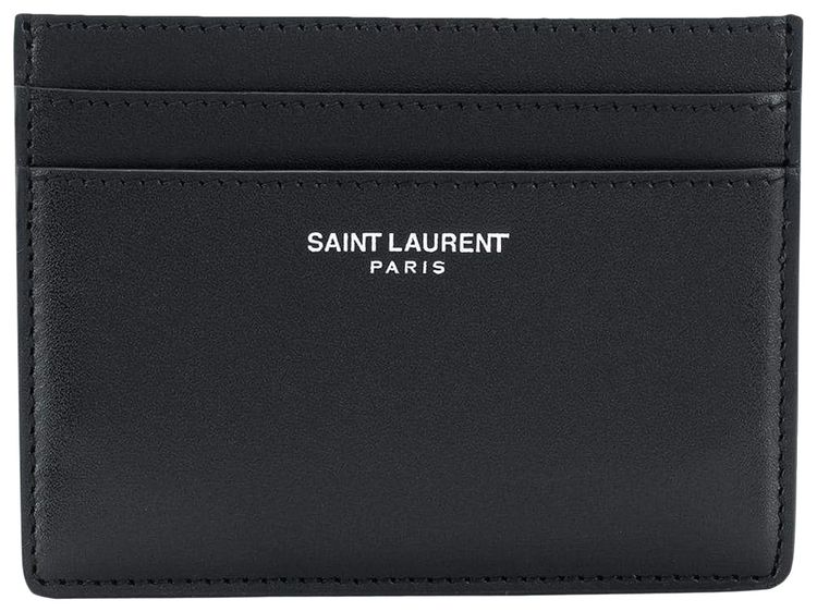 Saint Laurent Classic Card Case Black