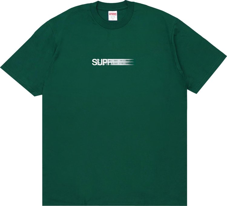 Supreme Motion Logo Tee Dark Green