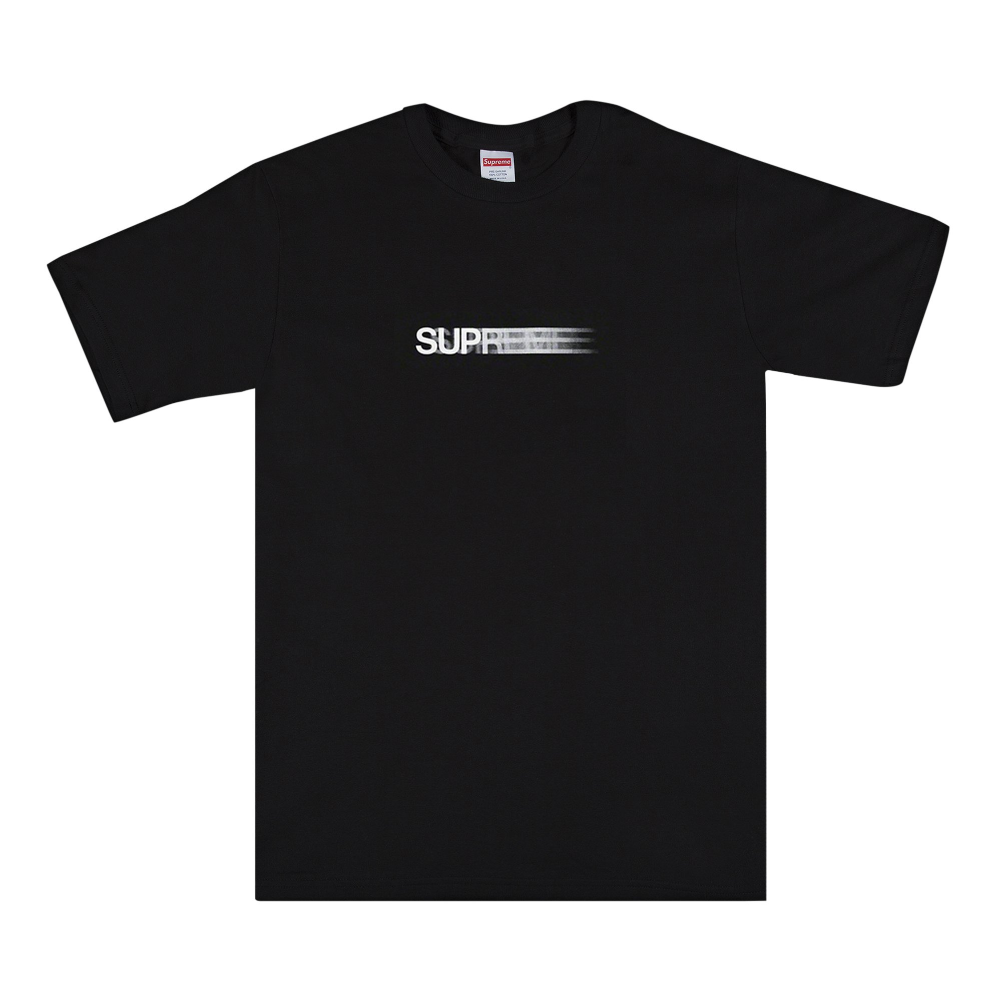 Buy Supreme Motion Logo Tee 'Black' - SS20T75 BLACK | GOAT