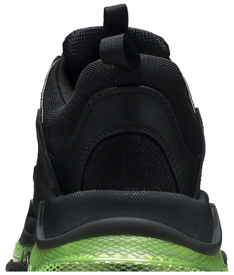 Balenciaga Triple S Sneaker Black Yellow Fluo