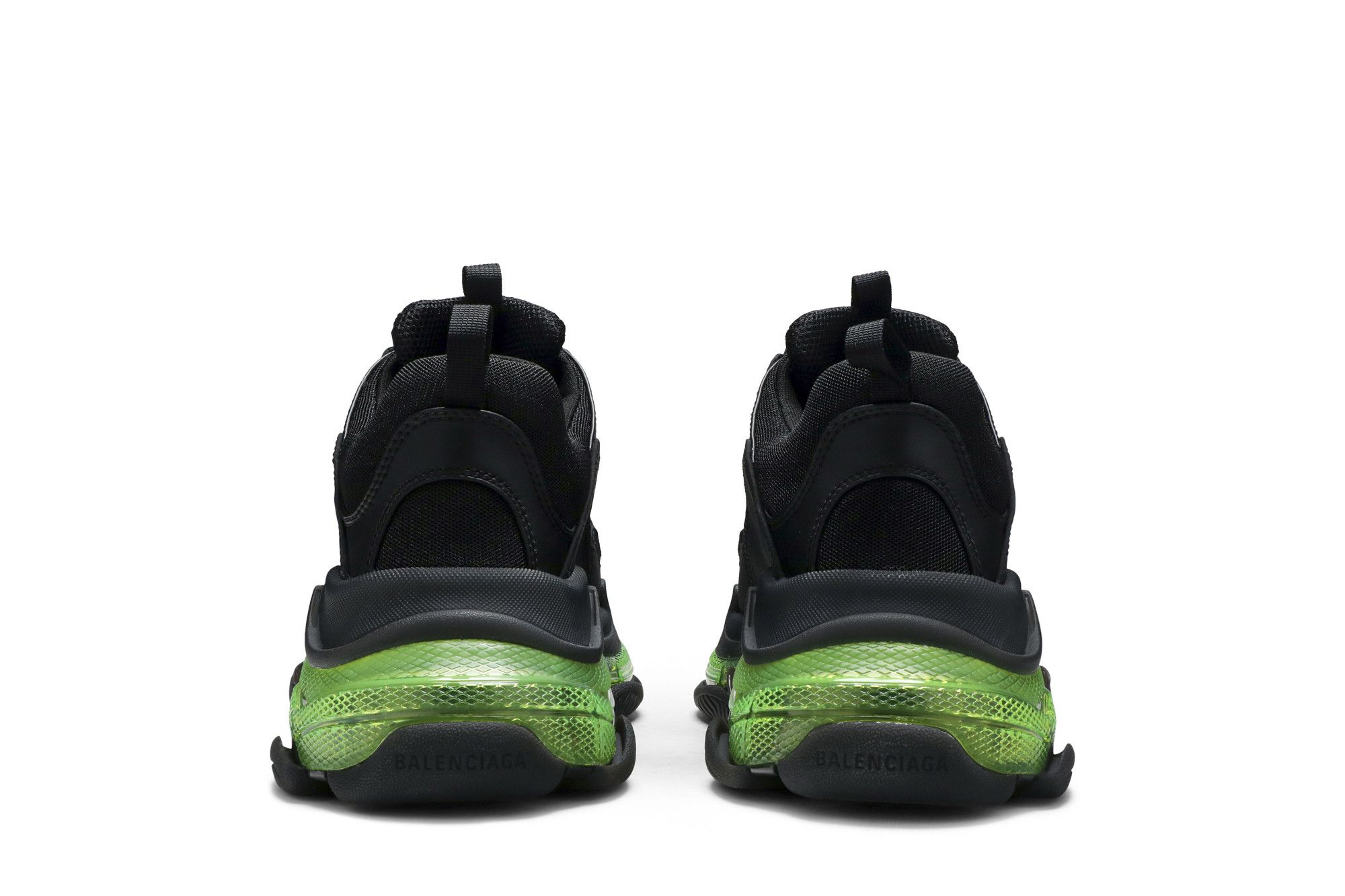 Buy Balenciaga Triple S Sneaker 'Black Yellow Fluo' - 541624