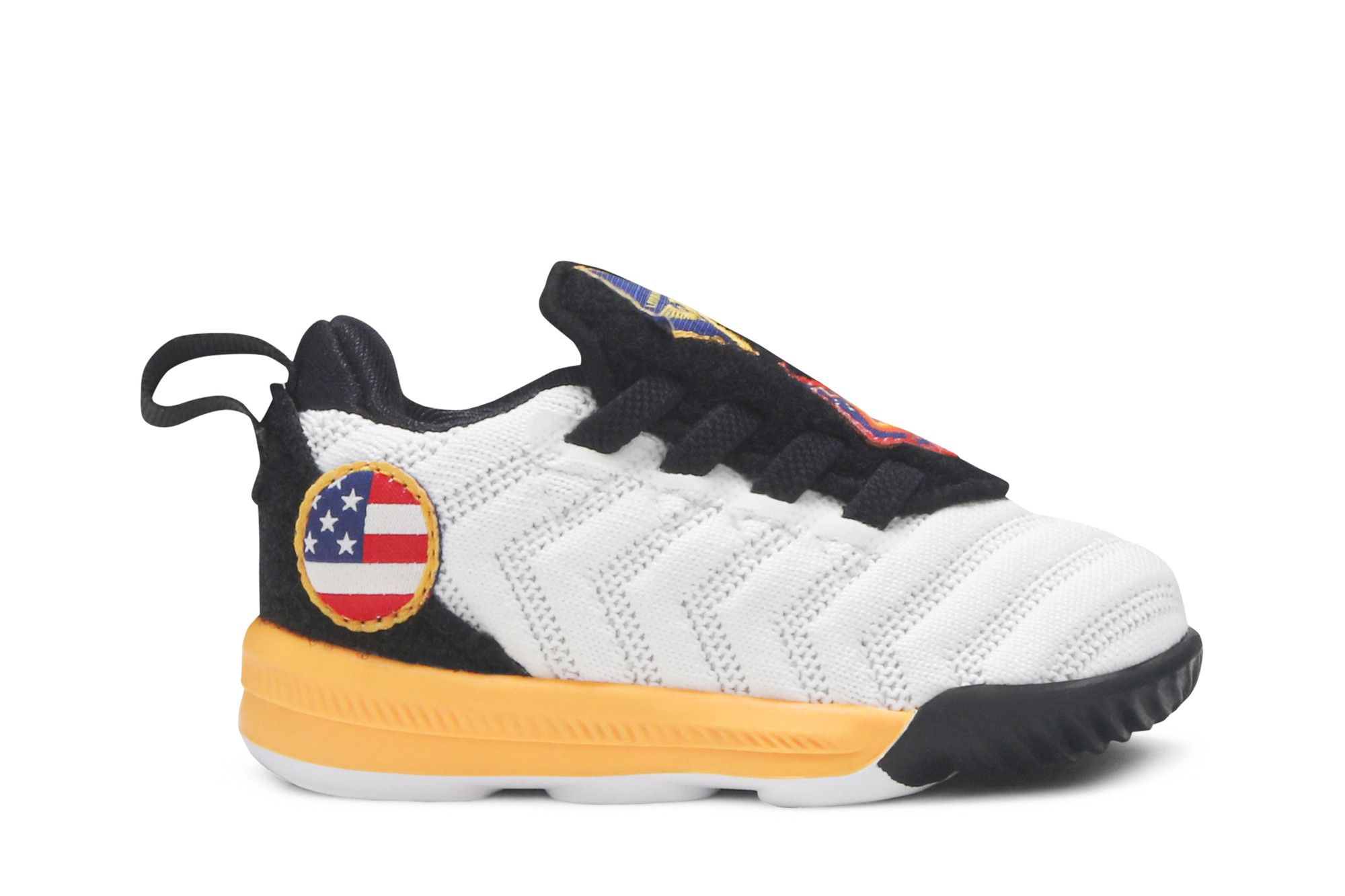 Lebron 16 white best sale and orange