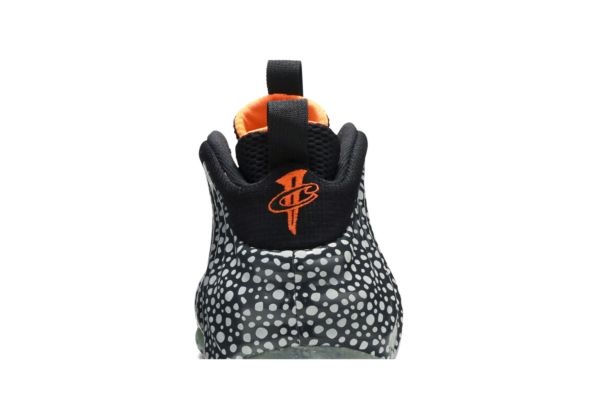 Nike foamposite orange and black online