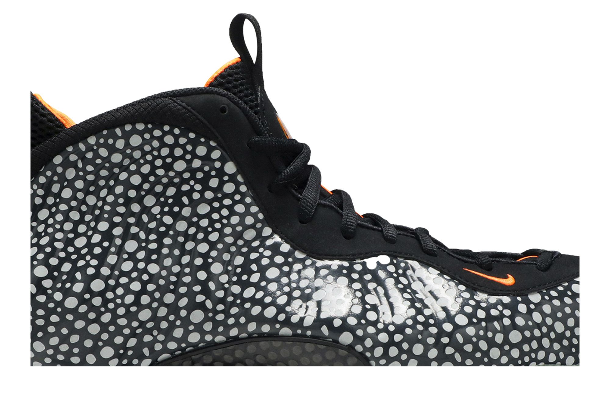 Orange black foamposite shop