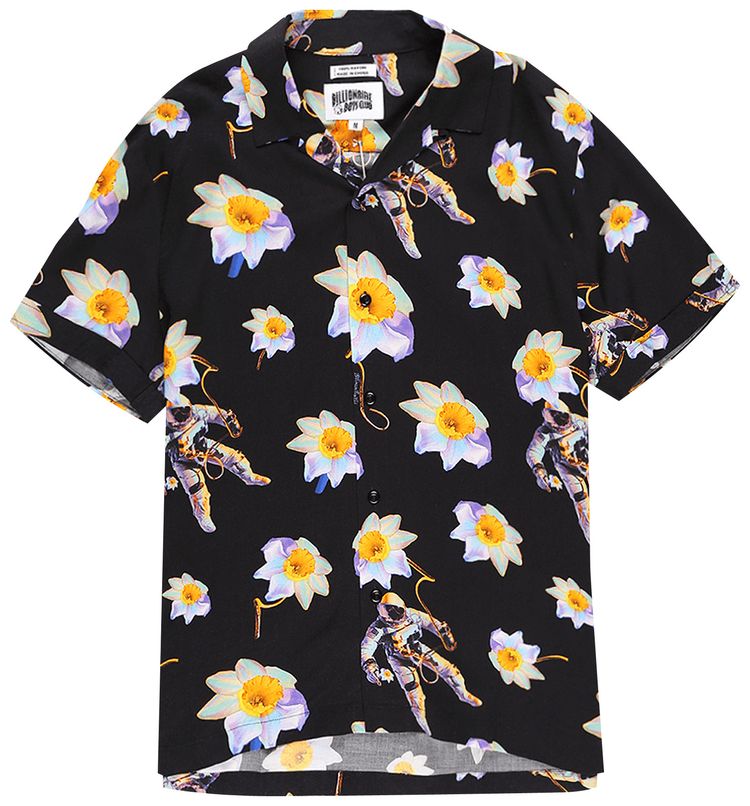 Billionaire Boys Club Dream Space Short Sleeve Woven Black