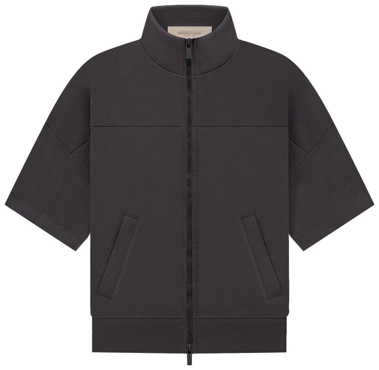 Fear of God Essentials Kids Short Sleeve Full Zip Jacket Iron