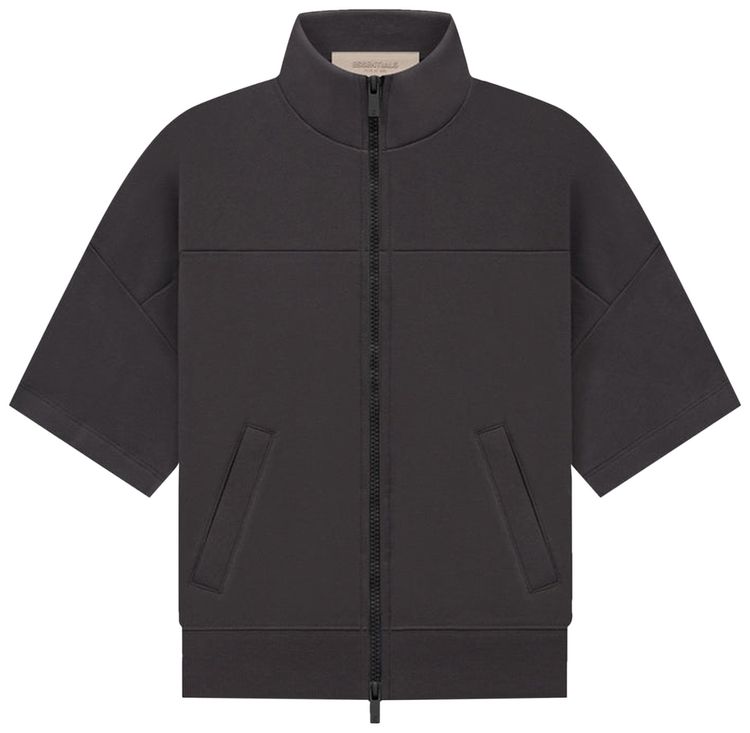 Fear of God Essentials Kids Short Sleeve Full Zip Jacket Iron