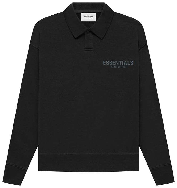 Fear of God Essentials Kids Long Sleeve Polo Strech Limo