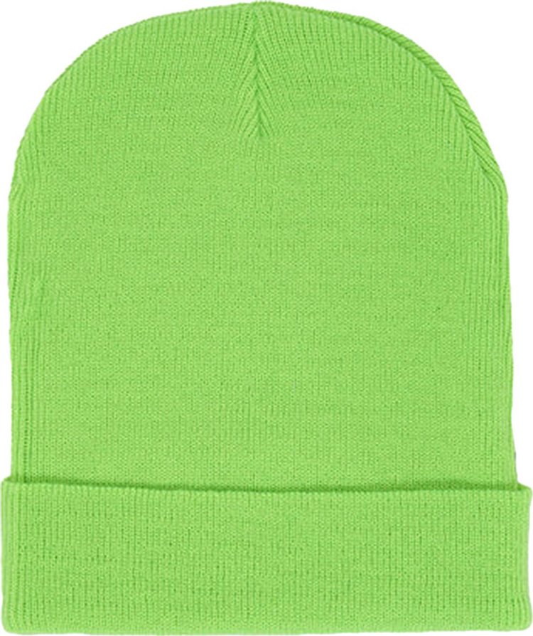 Sp5der Web Beanie Slime Green