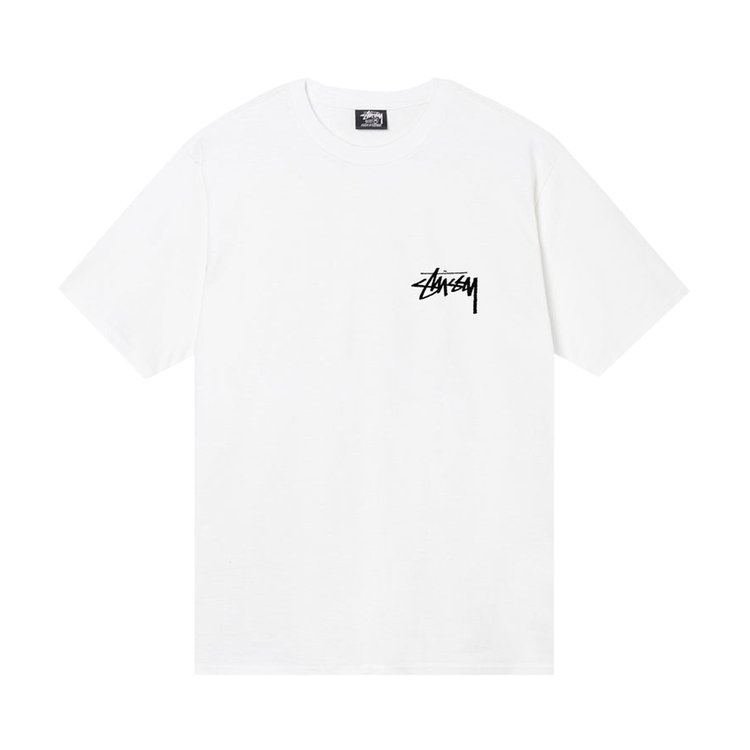 Buy Stussy Withered Flower Tee 'White' - 1904862 WHIT | GOAT