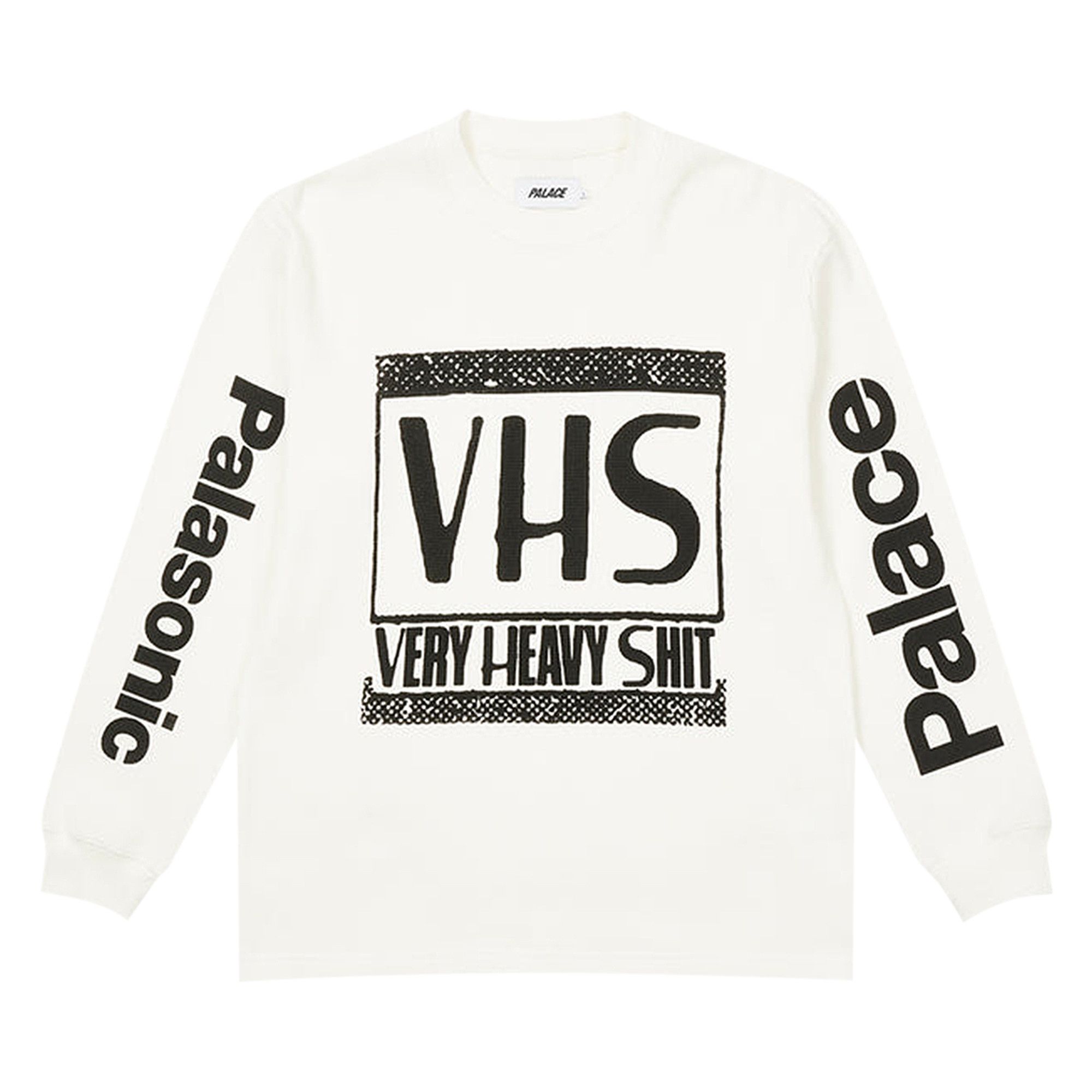 Buy Palace VHS Thermal Long-Sleeve Top 'White' - P23ES152 | GOAT UK