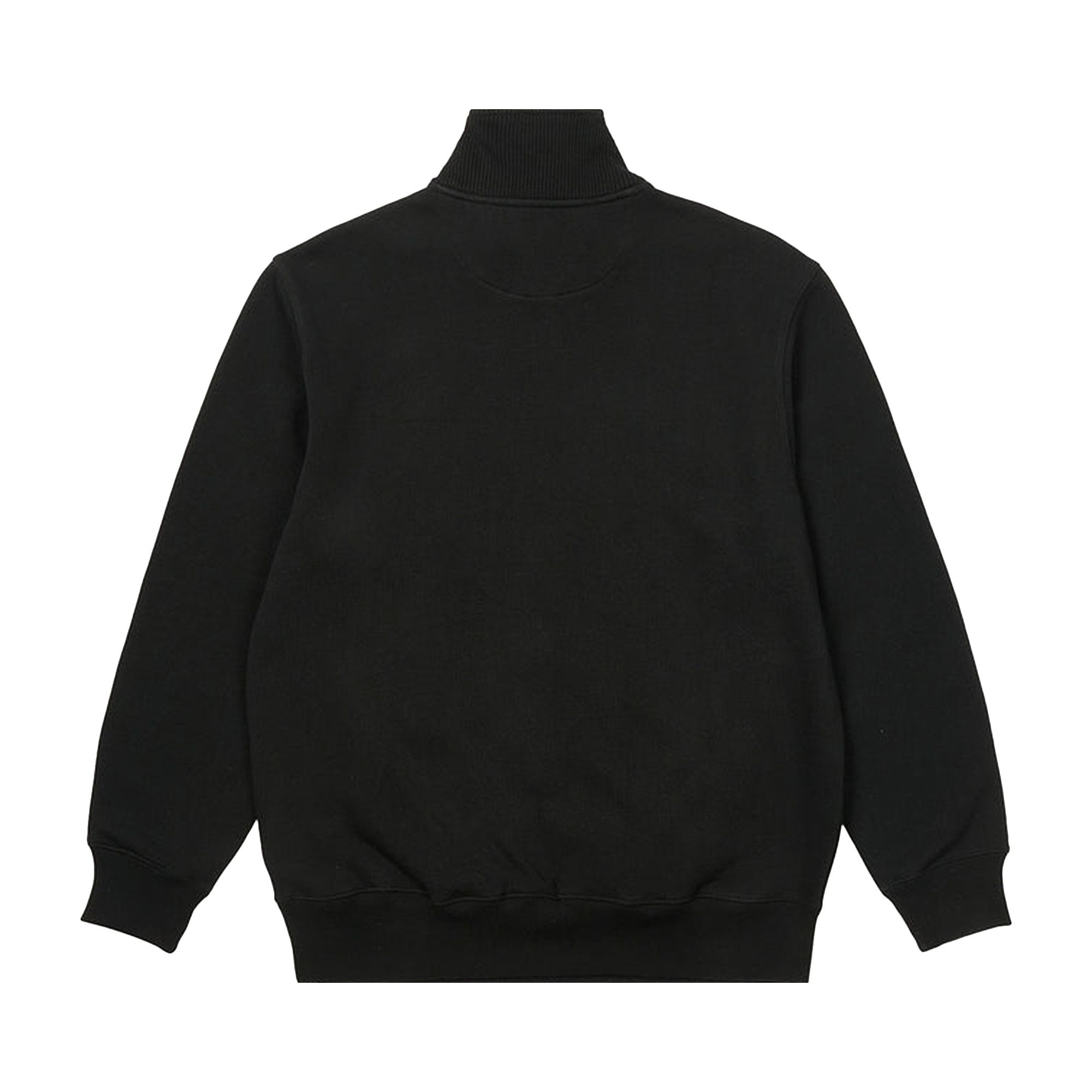 Buy Palace Rib 1/4 Zip Funnel 'Black' - P23CS223 | GOAT CA