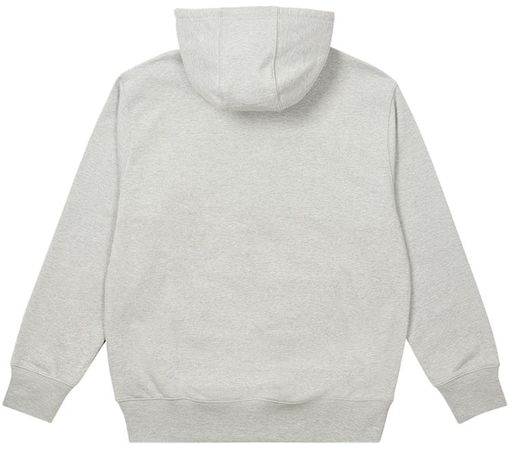 Palace Anglo Hood Grey Marl